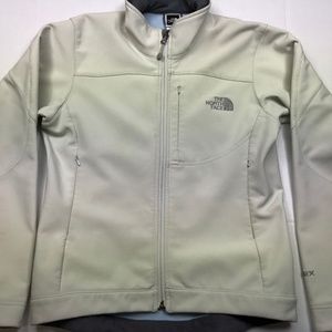 NORTH FACE APEX Softshell Fitted Ivory Jacket